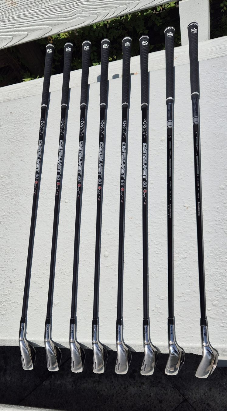 Wilson Mazze & Set: Wilson D9 Eisensatz: 5 bis SW – Usato da Wollerau venduto da tho_9pd8 1