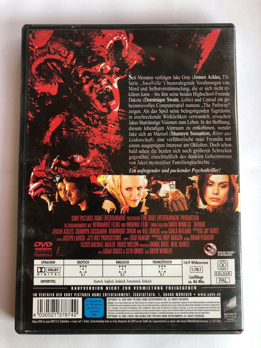 Tutti i DVDs: Devor - Der schwarze Pfad DVD – Usato da Kestenholz venduto da Inna09 2