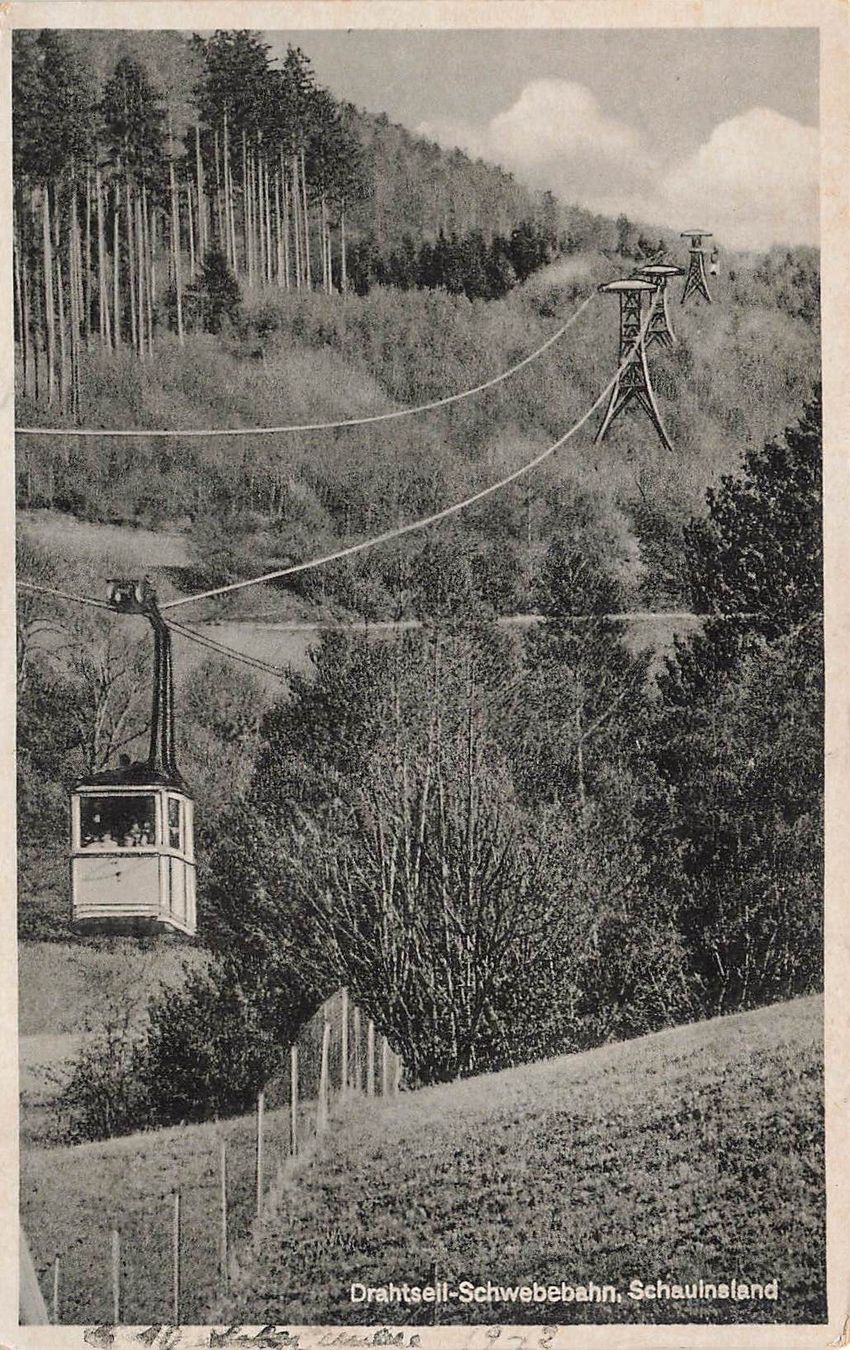Cartoline postali: Drahtseil Schwebebahn schauinsland – Usato da Biasca venduto da Blenio71