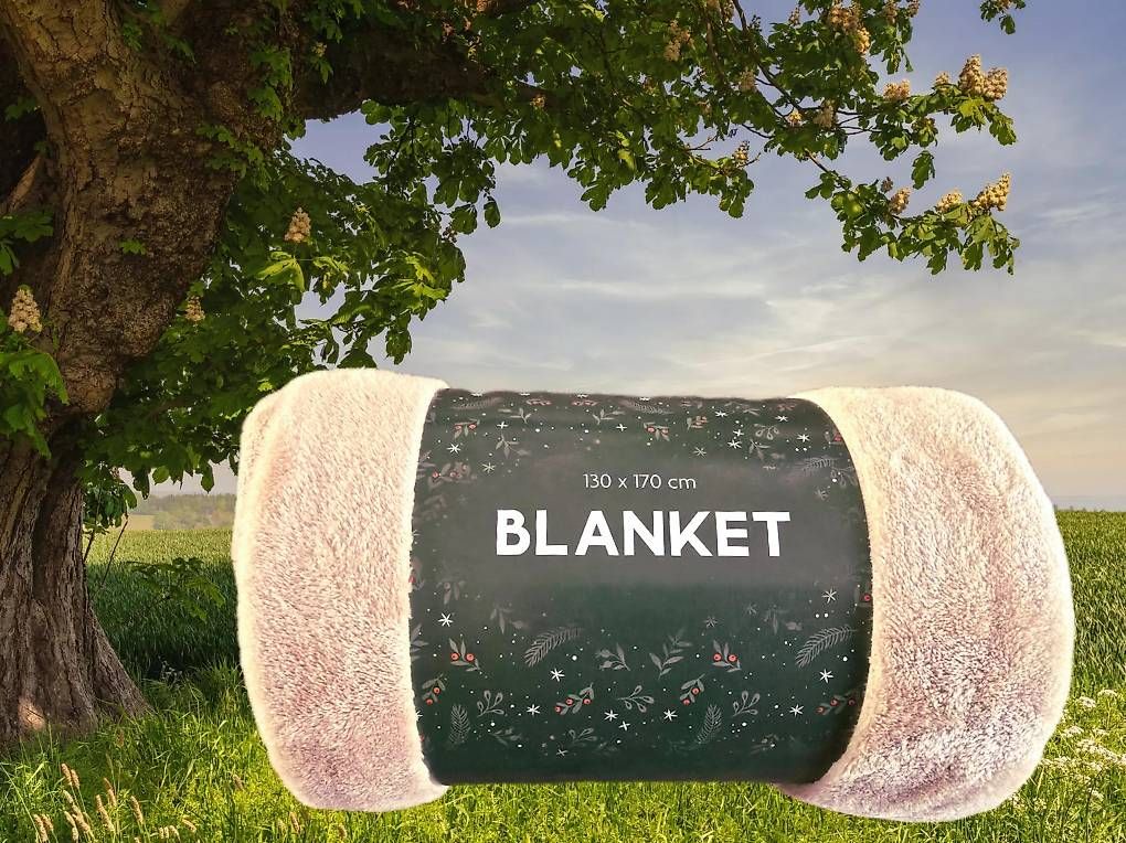 Coperte: Wolldecke ,superweich in Camel-Farbe, NP ca 30.- – Nuovo e nell'imballaggio originale da Zufikon venduto da manifesto