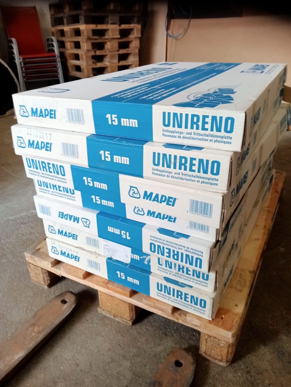 Rivestimenti per pavimenti: Entkopplungs- und Trittschalldämmplatte – Nuovo e nell'imballaggio originale da Humlikon venduto da Frango02