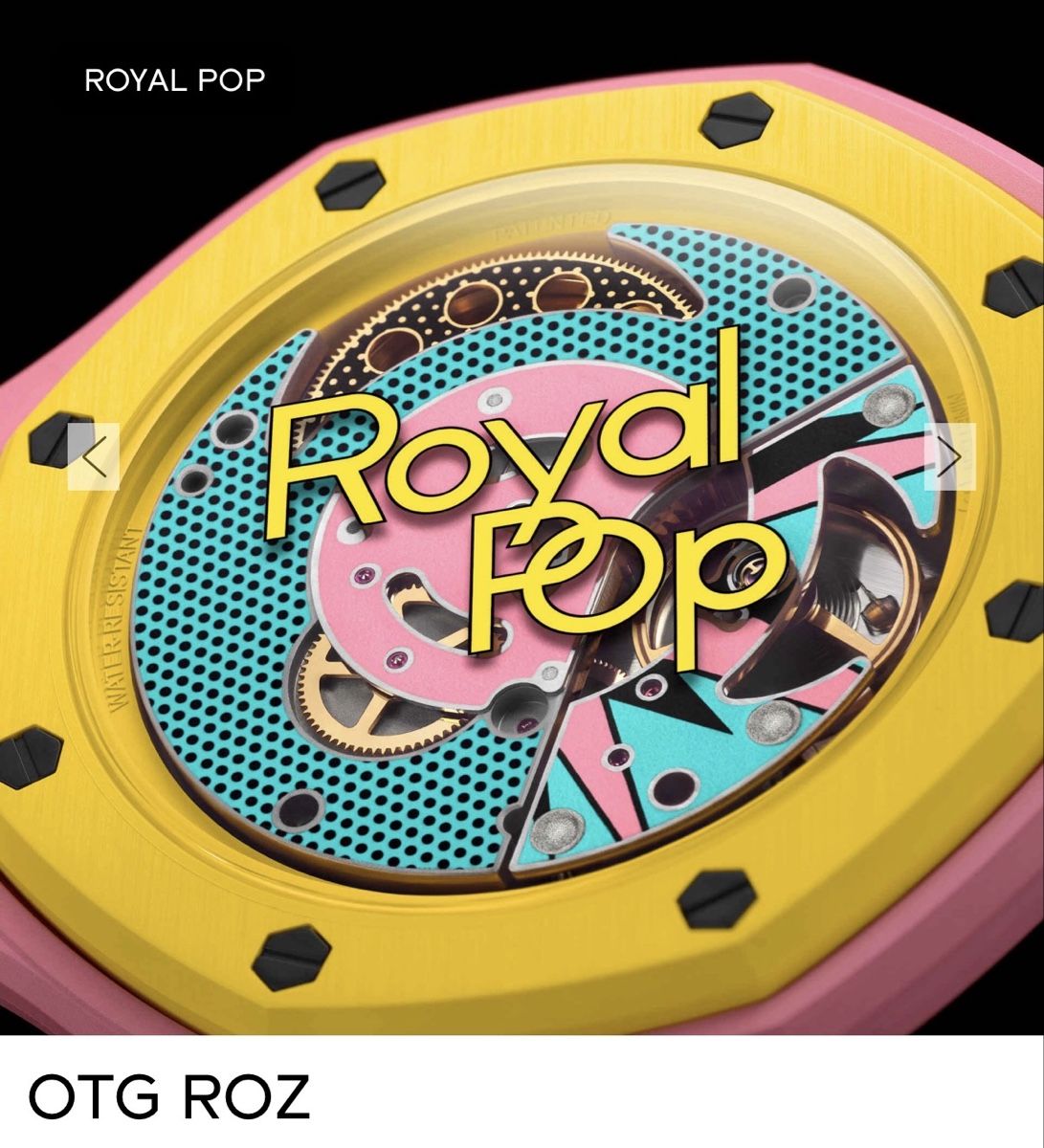 Swatch Orologi: SWATCH X AP ROYAL POP OTG ROZ – Nuovo e nell'imballaggio originale da Gebenstorf venduto da Fabio9611