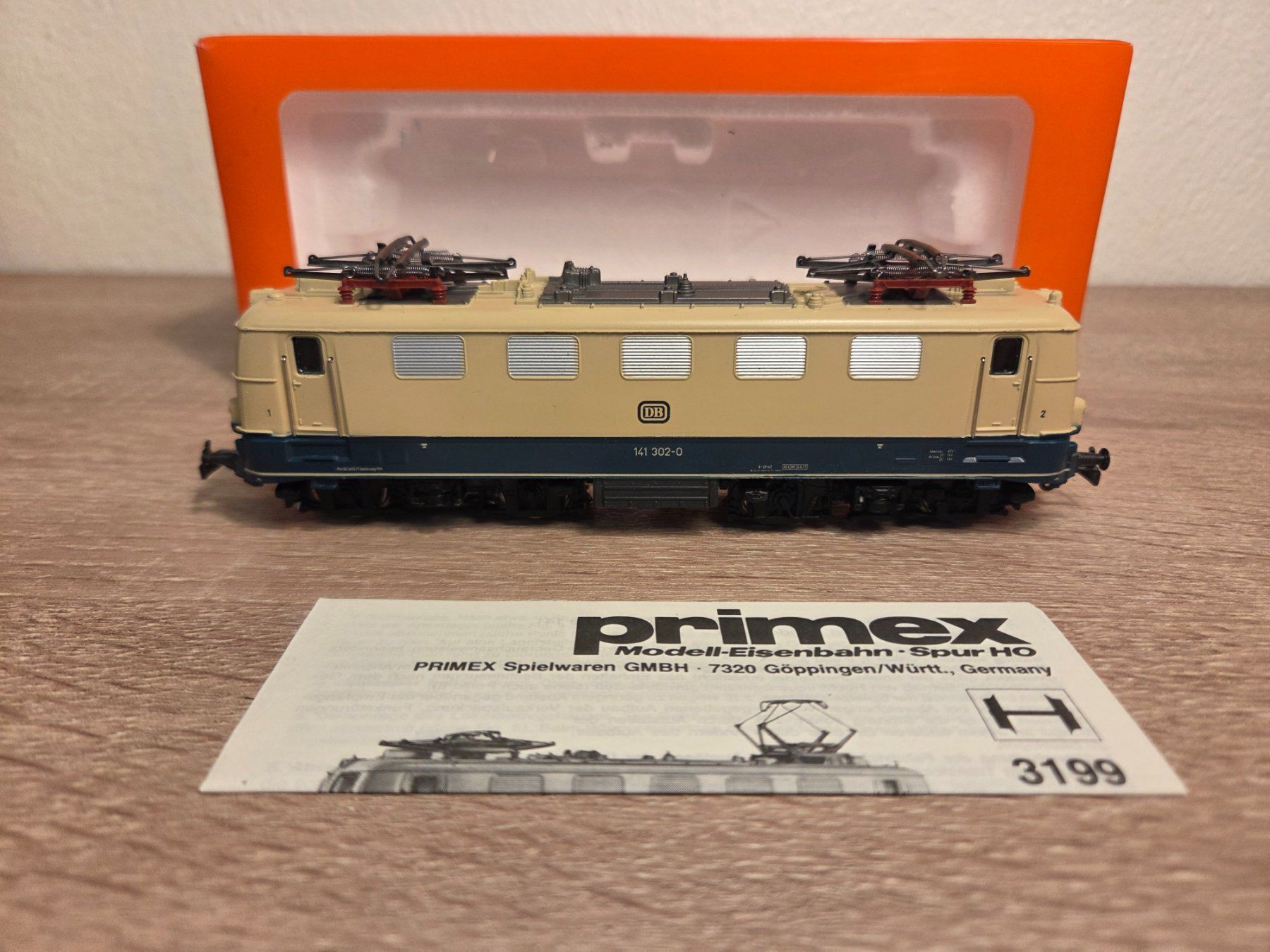 Märklin Modellini di ferrovie: Primex 3199 E-Lok BR 141 DB H0 – Nuovo e nell'imballaggio originale da St-Aubin-Sauges venduto da Lo_Go 6