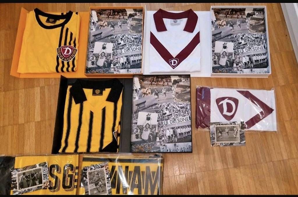 Canottiere & Pantaloni: Dynamo Dresden Retro Trikotboxen 2023 – Usato da Steffisburg venduto da leizte74
