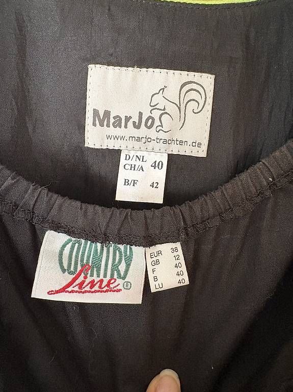 Kleider: Edles Dirndl Gr. 40 inkl Bluse – Gebraucht aus Kaufdorf von Corvette1corvet 2