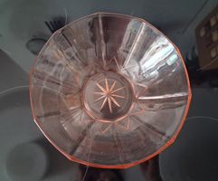 Glasschale Pink, Vintage, Rarität