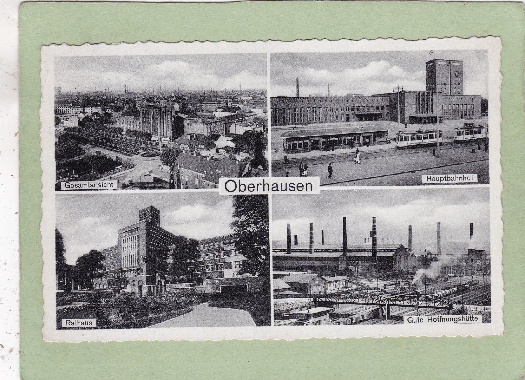 Ansichtskarten: Deutschland Oberhausen – Gebraucht aus Herisau von Lisegrat2008