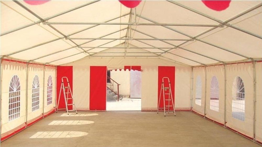 PROFI Festzelt / Partyzelt PRO PVC 6x8 Meter HEBUTent Kaufen auf Ricardo