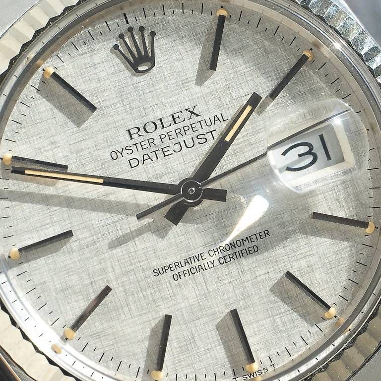 Montres: Rolex Datejust 16014 Linen – D'occasion à Lausanne par inf_dft9 4