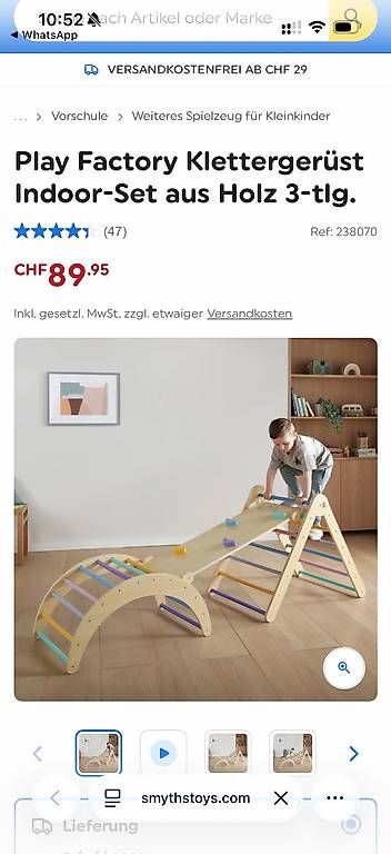 Gerüste: Klettergerüst – Neu und originalverpackt aus Sins von Cerovac 1