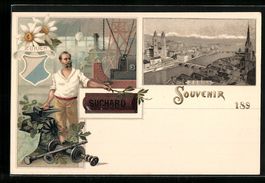 Litho Zürich, Teilansicht aus der Vogel