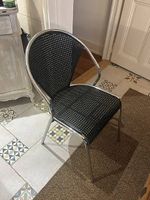 6 Chaises design metal pfister - prix par chaise