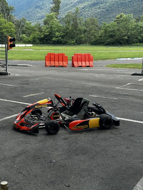 Rotax Karts: Top Go-Kart CRG Rennkart inkl. Anhänger – D'occasion à Thusis par Alejack81 1