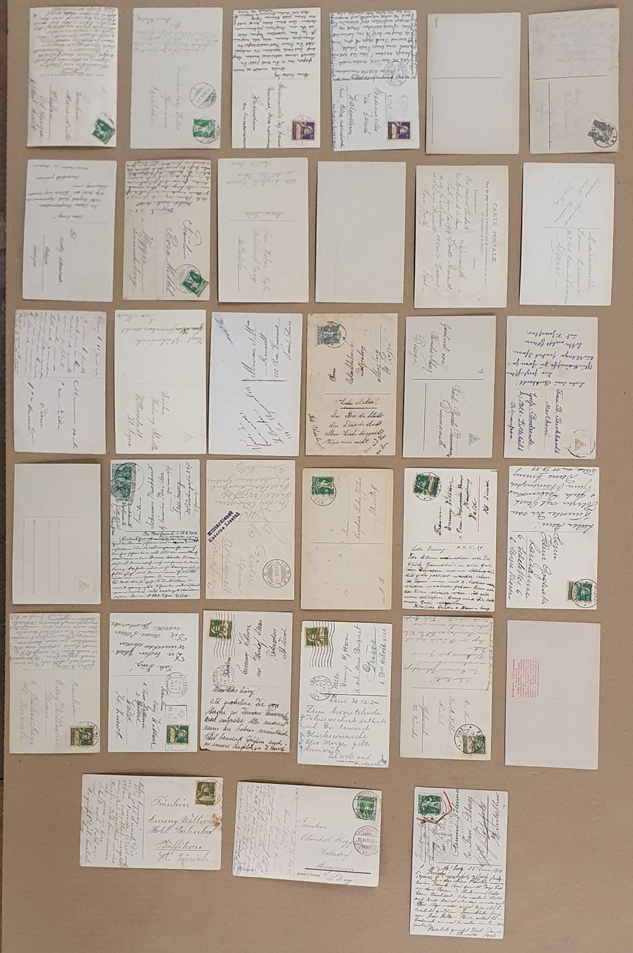 Cartoline postali: 33 alte Ansichtskarten  - Frauen, Kinder .... – Usato da Kreuzlingen venduto da Rschweiz1 1