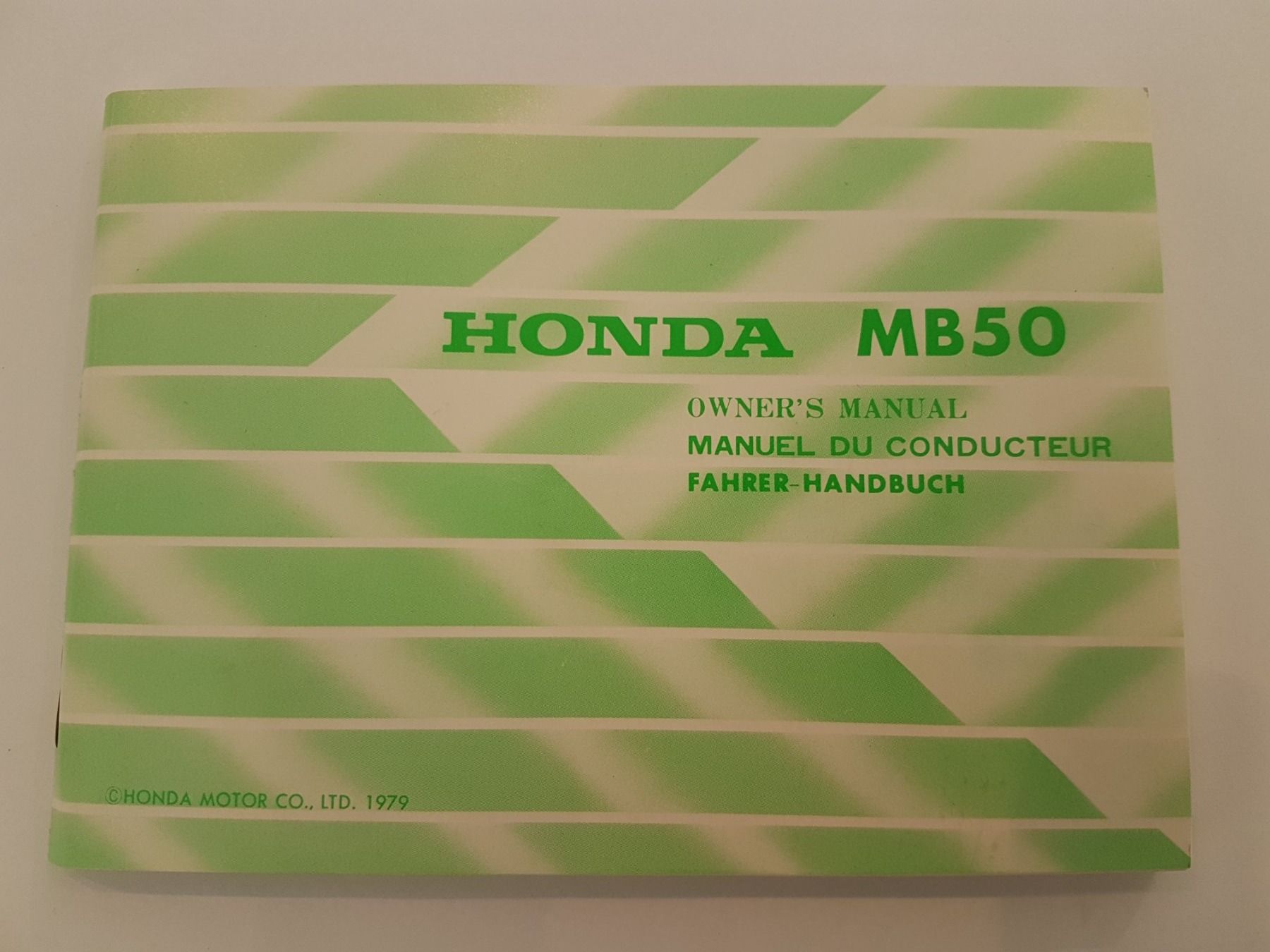 Libri: Fahrerhandbuch HONDA MB50 – Usato da Balsthal venduto da Palcivalle