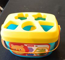Fisher-Price Formensortierer + Plüsch Löwe, guter Zustand