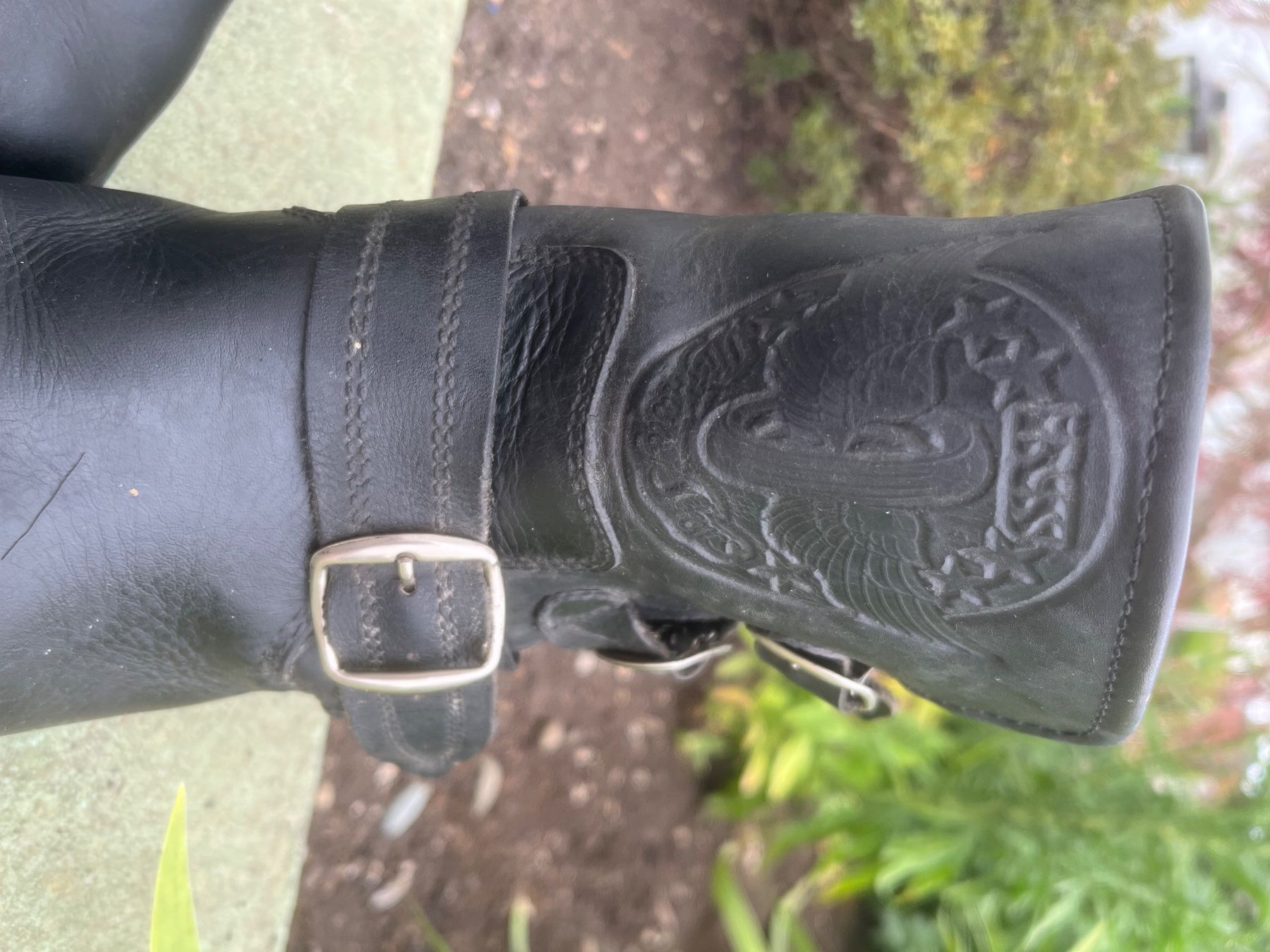 IXS Scarpe da donna: IXS Töffstiefeletten Gr. 38 schwarz – Usato da Magden venduto da Hornet2 4