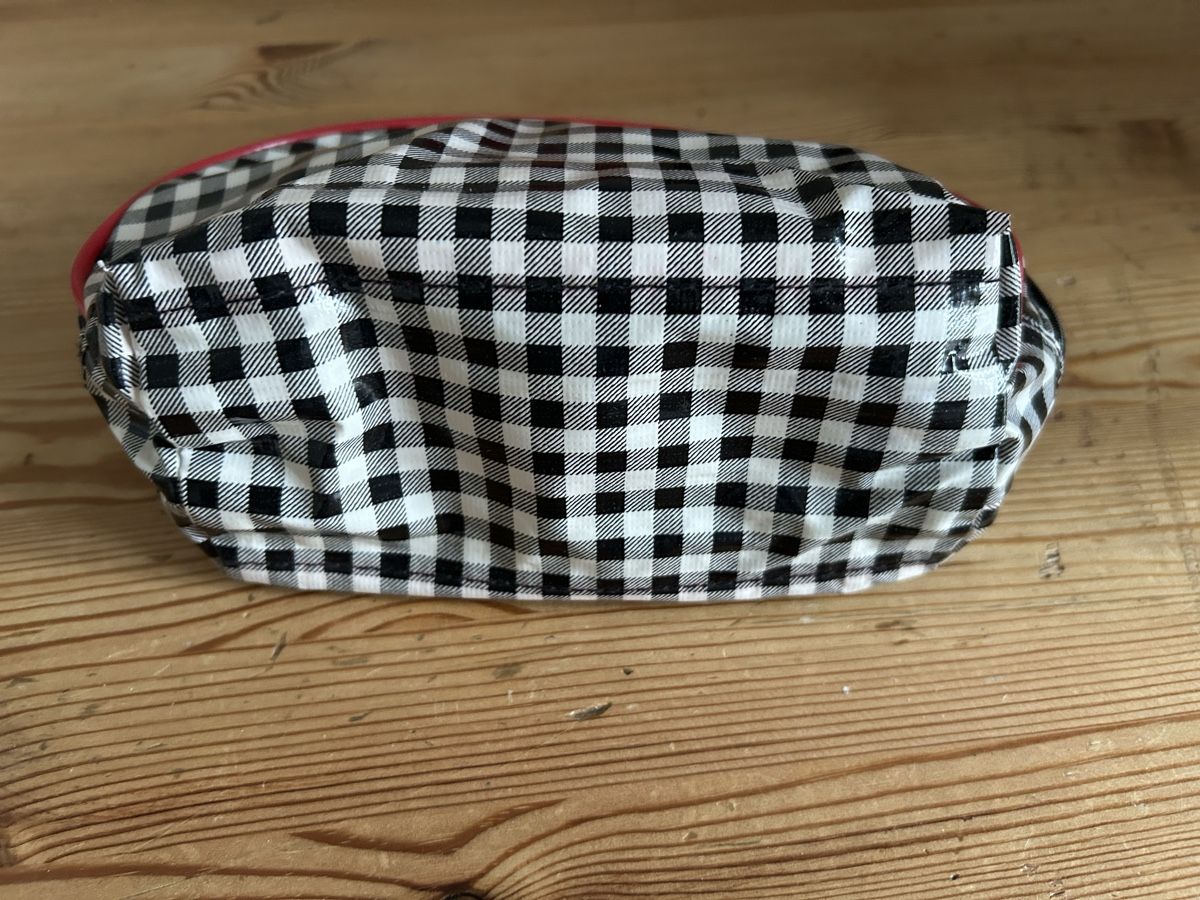 Custodie per cosmetici: Necessaire, PTALE, schwarz/weiss kariert – Usato da Zürich venduto da Lolaa123 2