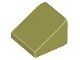 Lego Olive Green Slope 30 1 x 1 x 2/3 32 Stück