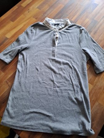 GC Fontana Shirt BW/Kragen Seide Gr.38