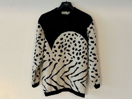 Sehr schöner Vintage Pullover mit 50% Wolle, Grösse 38 (M)