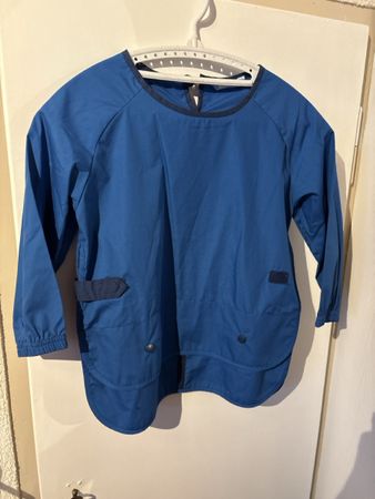 Blouse tablier  enfant bleu taille 110/116 Polyuréthane/coto