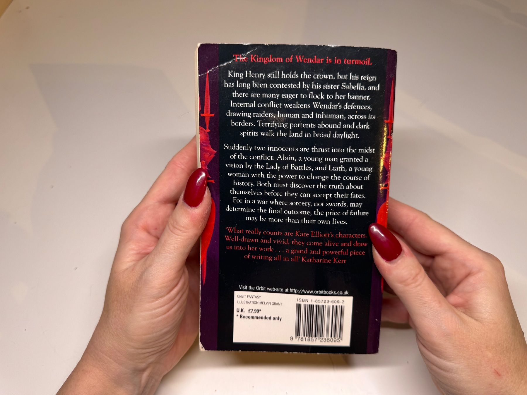 Libri: NOVEL: Kate Elliott, King's Dragon – Usato da Grosswangen venduto da English_books 9