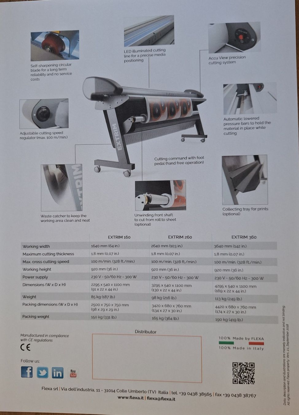 Tutte le macchine: Schneidemaschine FLEXA EXTRIM 160 (kein Plotter) – Usato da Zürich venduto da Dadele 4