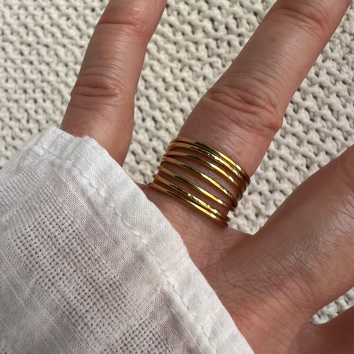 Ringe: Bague en acier inox design – Neu (gemäss Beschreibung) aus Pully von sunaddict 1