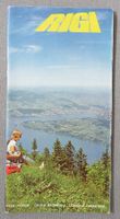 Prospekt Rigi - mit Panoramakarten - von 1976