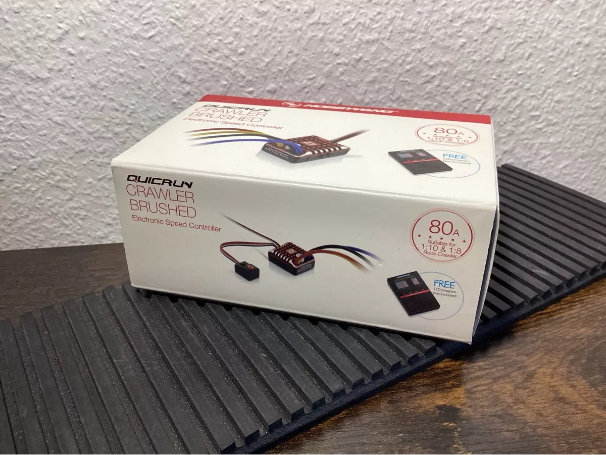 Hobbywing RC Modellbau: RC Crawler Brushed Speed Controller – Neu (gemäss Beschreibung) aus Eggiwil von M8Black 2