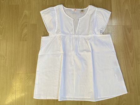 Levi's Tunika Bluse, Weiss, Gr. M, Sommerlich leicht!