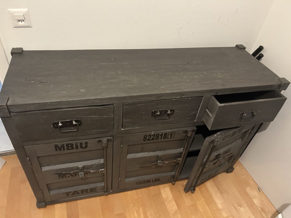 Buffets: Wolfmöbel Sideboard Container Design Grey Used Condition – D'occasion à Stäfa par mic.walo 1