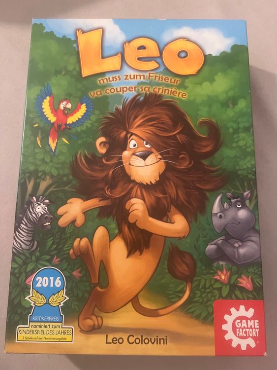 Leo Muss Zum Friseur | Gioco Da Tavolo Per Bambini | Vincitore Kinderspiel 2016 | Edizione Tedesca