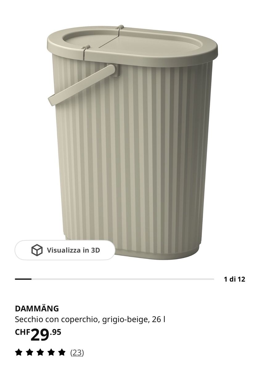 Ikea Recipients et similaires: Ikea Dammäng komplettes set – D'occasion à Laax GR par biancapanini 2
