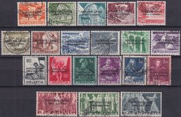 1950 ONU Nr.1-20 (Versch. Darstellungen) gestempelt, 800.-