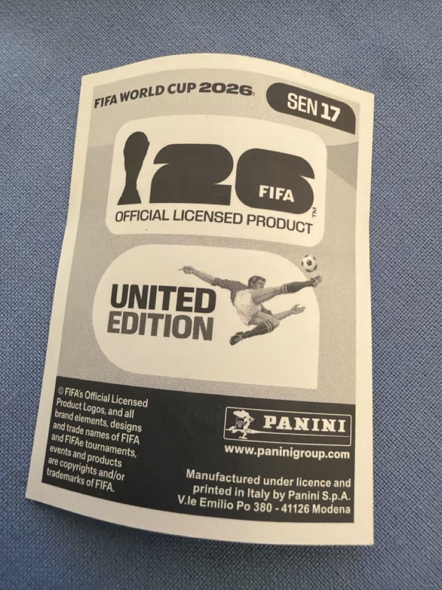 Panini Carte collezionabili: FIFA World Cup 2026 Panini Sticker Bougive Dia – Usato da Therwil venduto da Juliahengaetnee 1