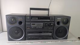 Panasonic RX-CT980 Stereo Ghettoblaster, 2 Kassettendecks