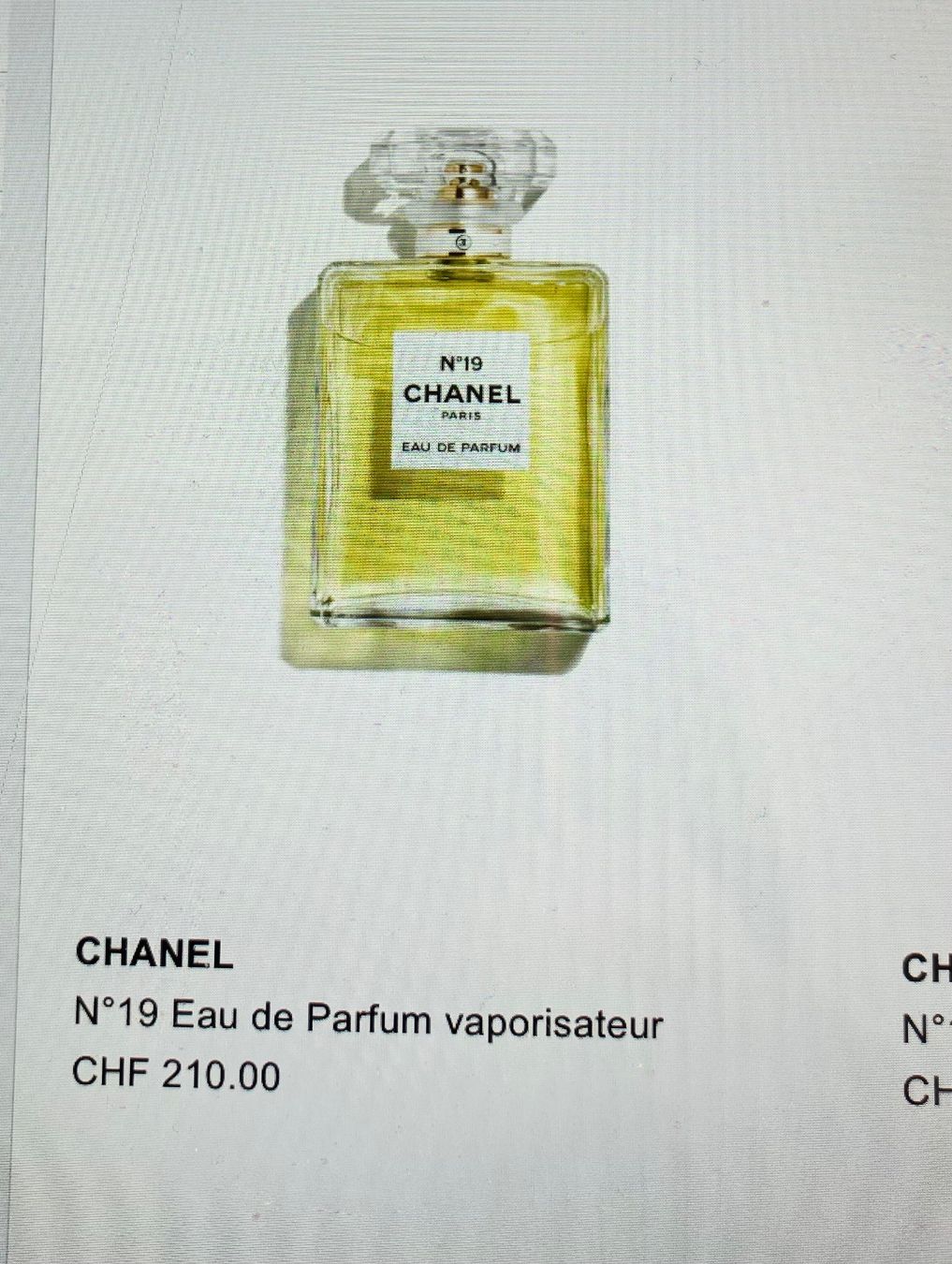 Chanel Profumi & Eau de Toilette: CHANEL 19 poudré eau de parfum – Nuovo (secondo la descrizione) da Clarens venduto da Piluka 6