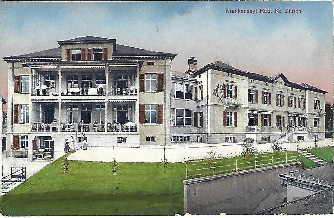 Ansichtskarten: Rüti Kreisspital ZH – Gebraucht aus Wetzikon ZH von Brulu100