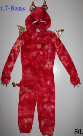 Costume Dragon /Drachen / Dinosaure/ Dinosaurier t.7 - 8 ans