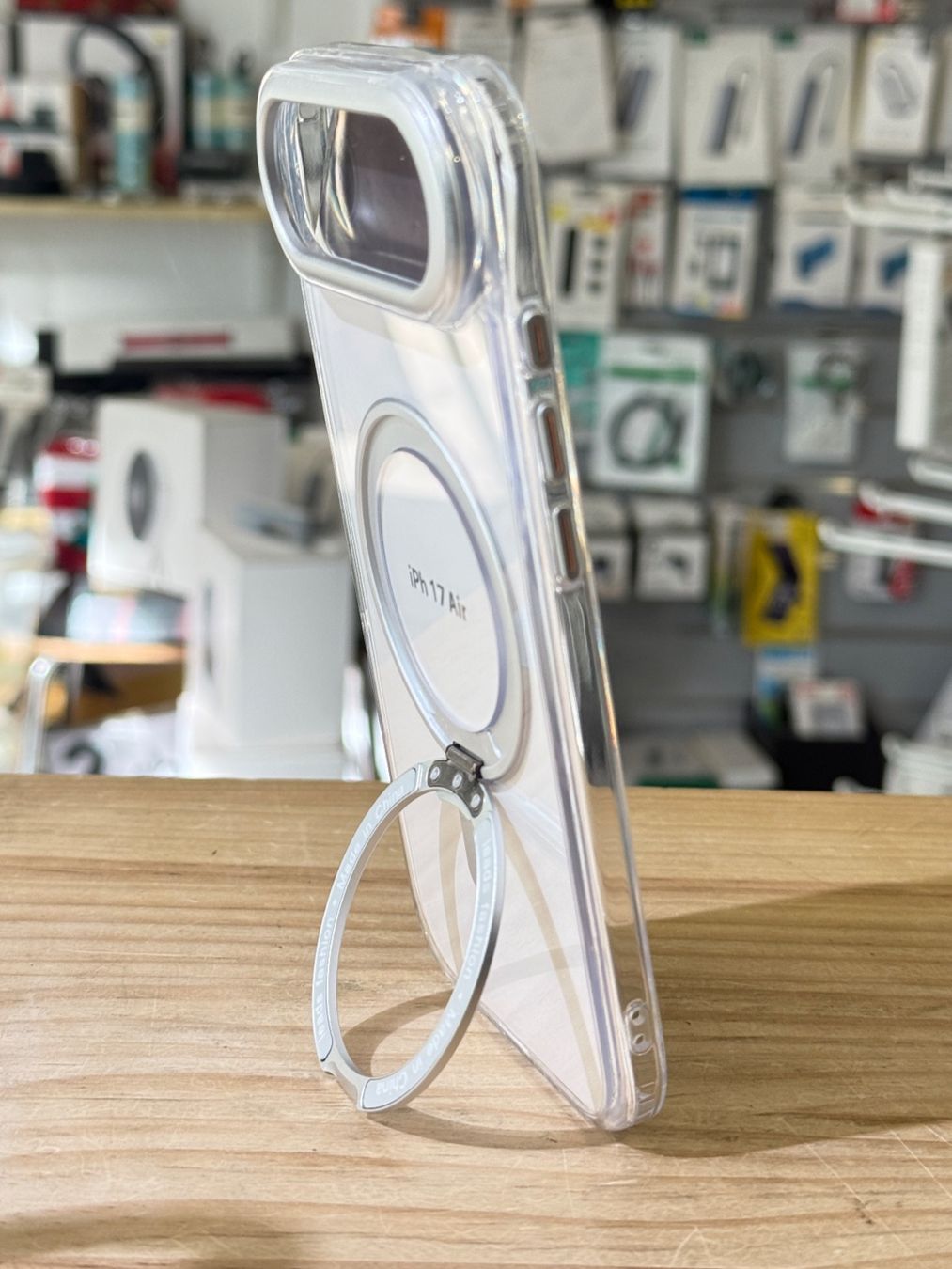 Cover & Protezioni schermo: Coque iPhone Air avec support MagSafe - transparente – Nuovo e nell'imballaggio originale da Morges venduto da DigiAC 1
