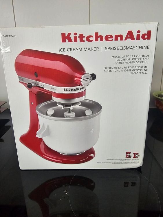 Kitchenaid Küchengeräte: KitchenAid Glacé-Aufsatz, neu – Neu und originalverpackt aus Winterthur von BW.1994