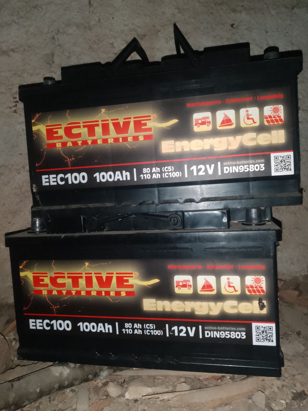 Batteries: 100AH 12V Batterie – D'occasion à mümliswil par muemellian