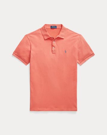70% OFF! Custom Slim Fit Spa Terry Polo Shirt - Ralph Lauren