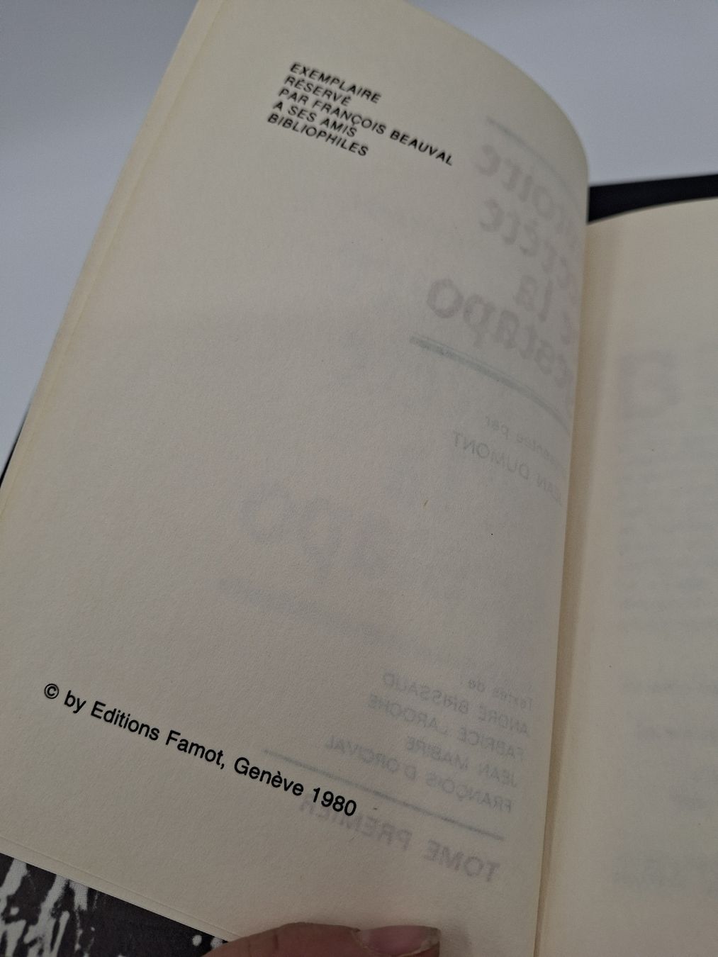Bücher: Histoire secrète de la Gestapo, Ensemble 4 tomes – Gebraucht aus Bière von vanessatrolliet 5