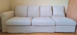 Canapé-lit 140cm chambre d'amis– État Neuf / Déhoussable !