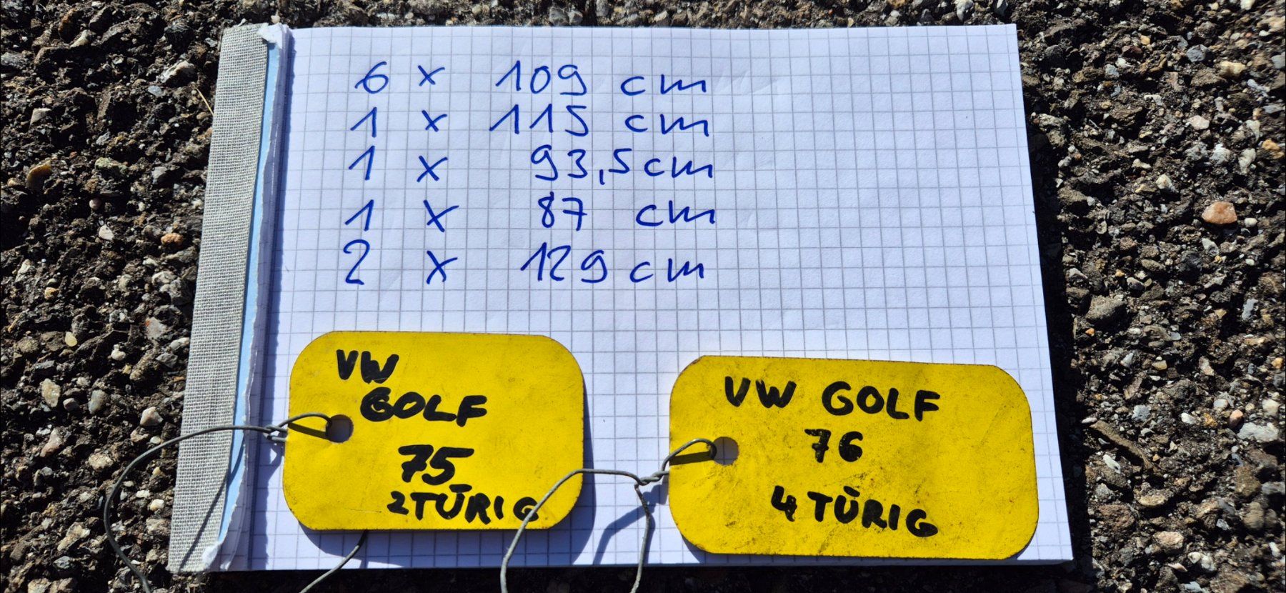 Volkswagen Alle Autoersatzteile: Golf 1 Zierleisten Chrom original – Gebraucht aus Riggisberg von Mahali04 2