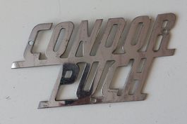 Emblem Mofa Motorrad Condor Puch Schriftzug