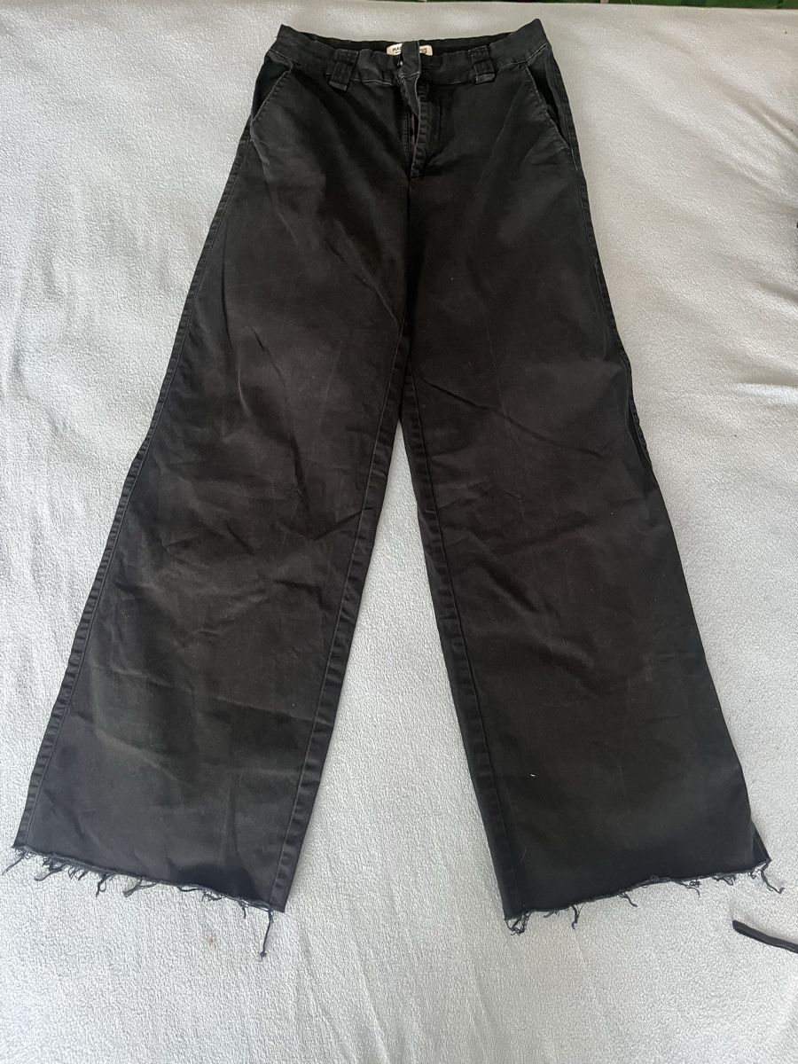 Pantaloni: Pull&Bear Hose, schwarz, Gr. 36, Top Zustand – Nuovo (secondo la descrizione) da Olten venduto da sae_82z2